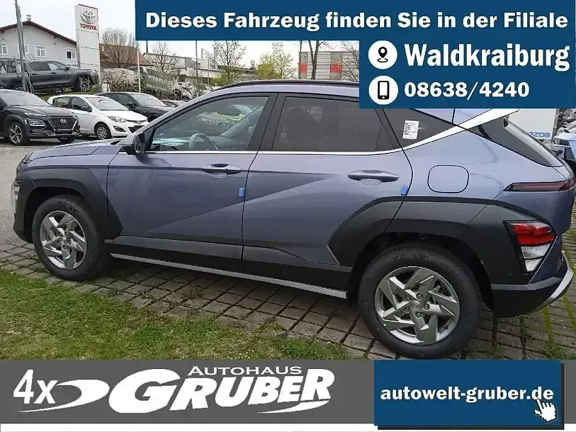 Gebraucht Hyundai Kona Trend 120 PS (88 kW) 2024 Meta blue SUV