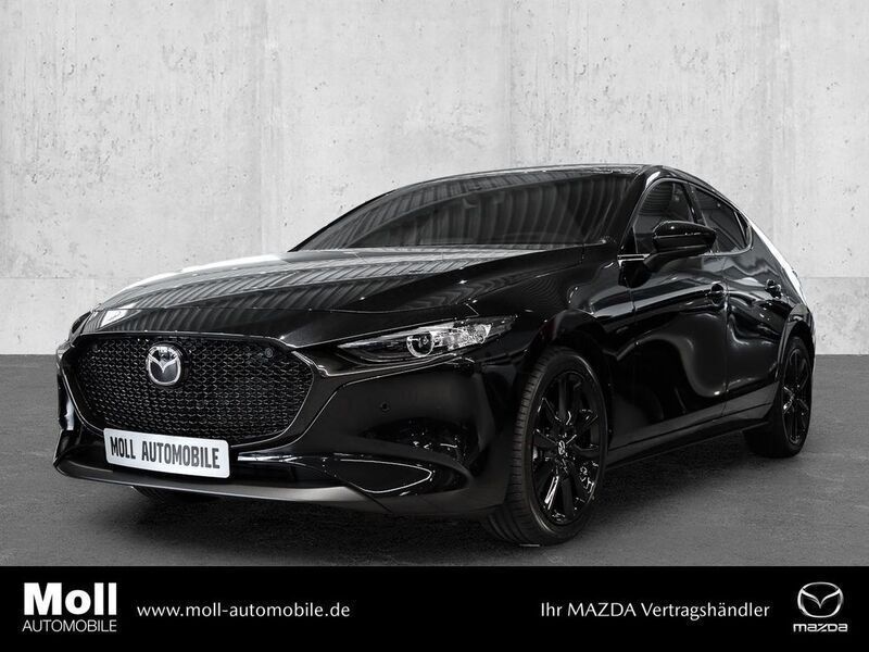 Neu Mazda 3 Nagisa 186 PS (136 kW) 2025 Schwarz Limousine