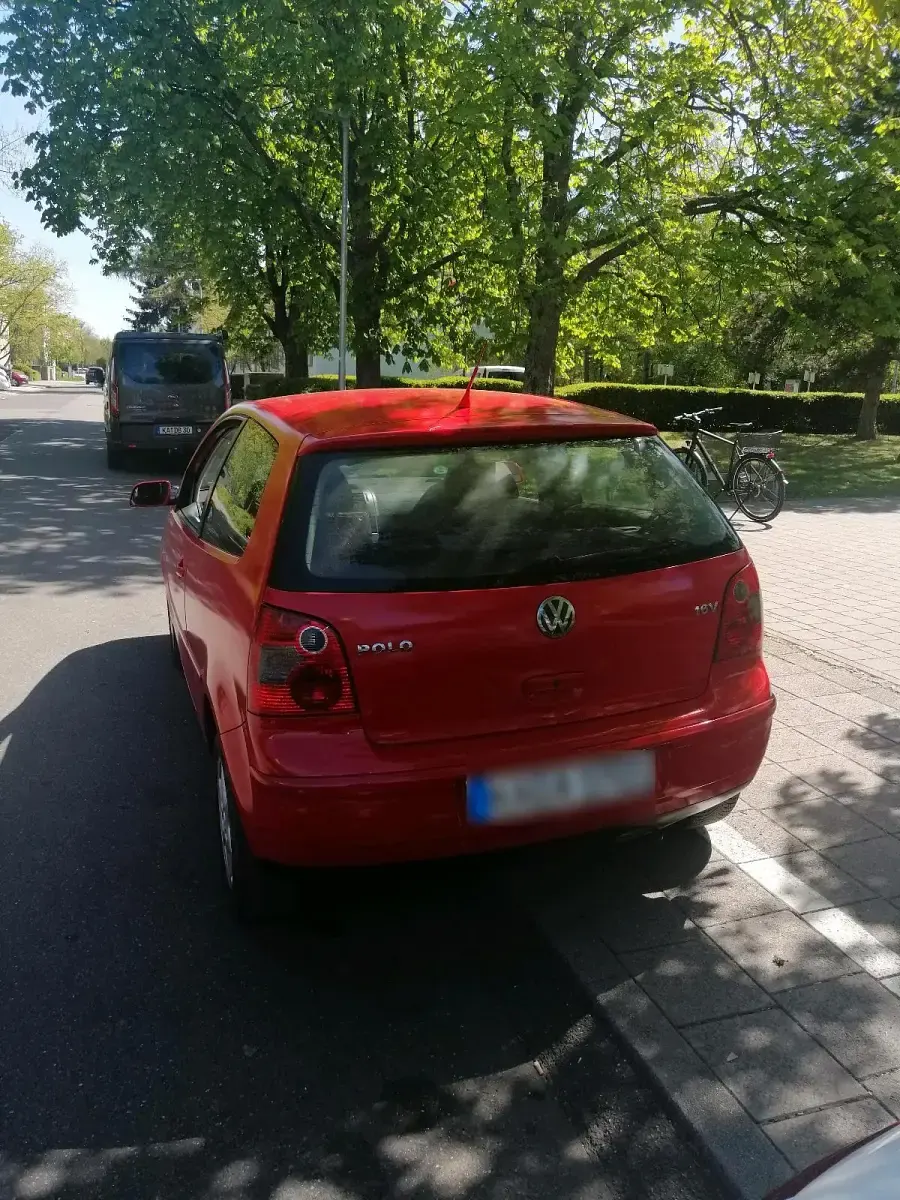 Używany VW Polo 101 KM (74 kW) 2004 Czerwony Hatchback