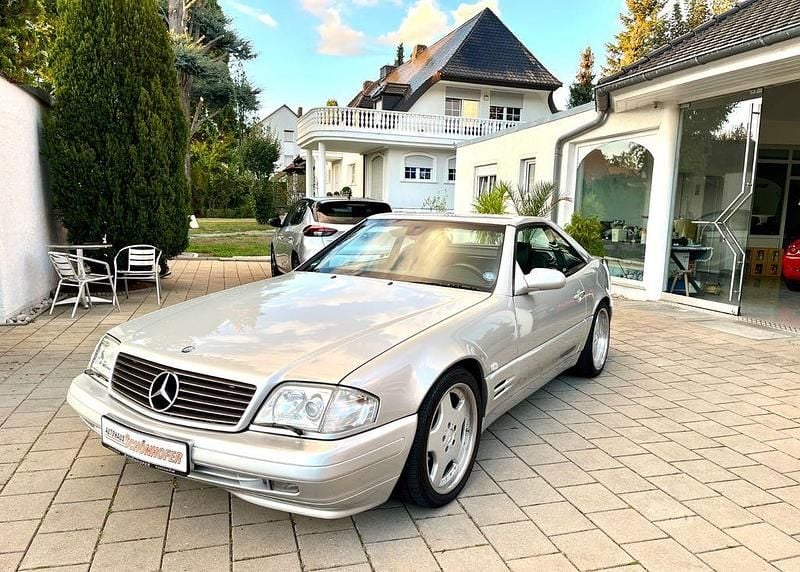 Gebraucht Mercedes SL320 224 PS (164 kW) 1999 Silber Cabrio