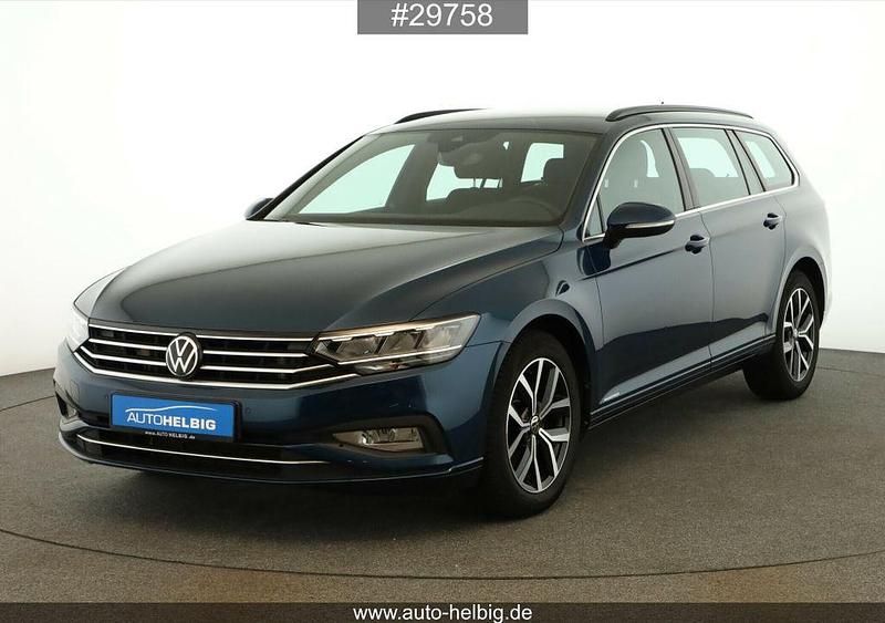 Blau Gebraucht 2022 VW Passat Business Kombi | 24.890 € (Guter Preis) - Bild 1/4