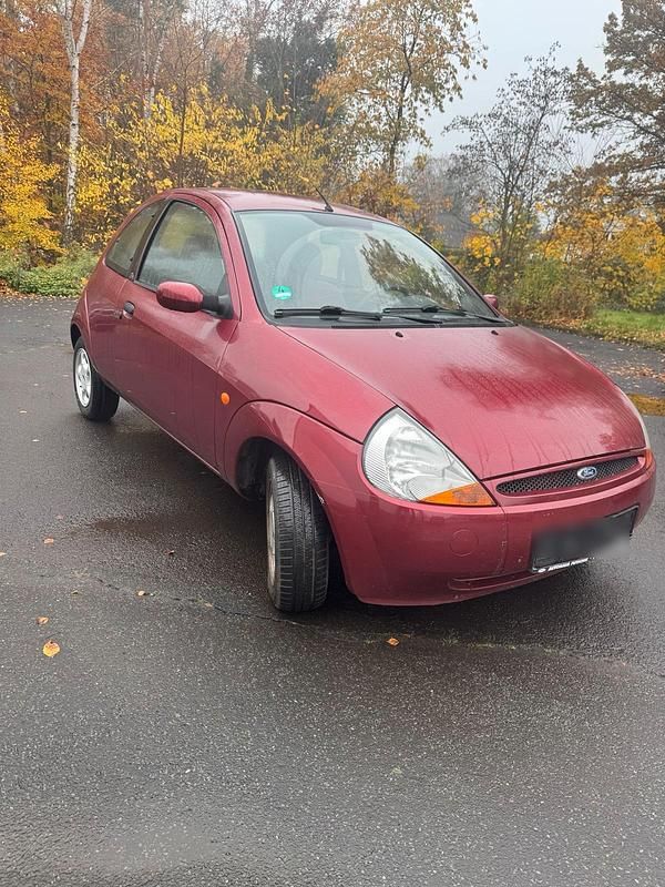 Rot Gebraucht 2002 Ford Ka Kleinwagen | 200 € (Superpreis) - Bild 1/4
