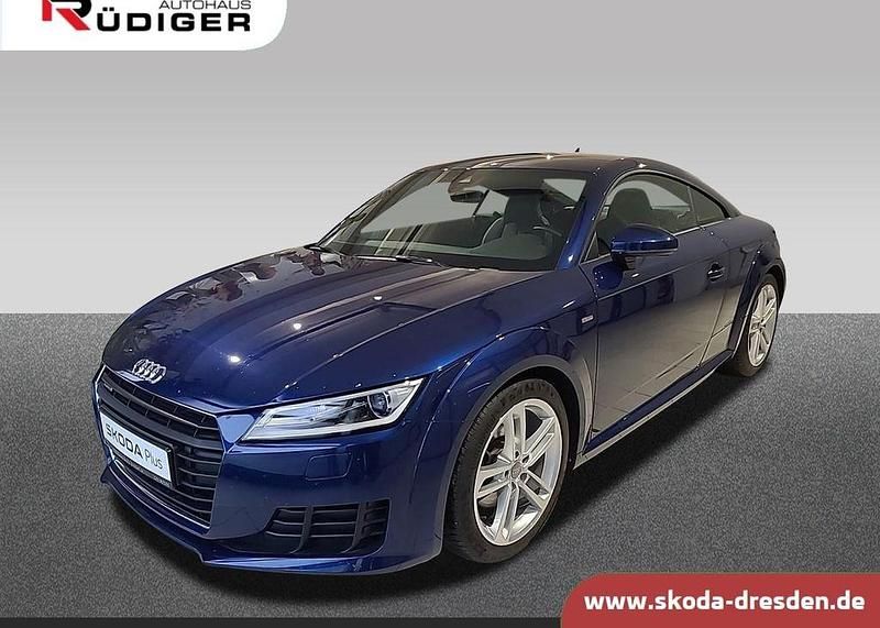 Blau Gebraucht 2017 Audi TT Sport Coupé | 27.390 € (Teuer) - Bild 1/4
