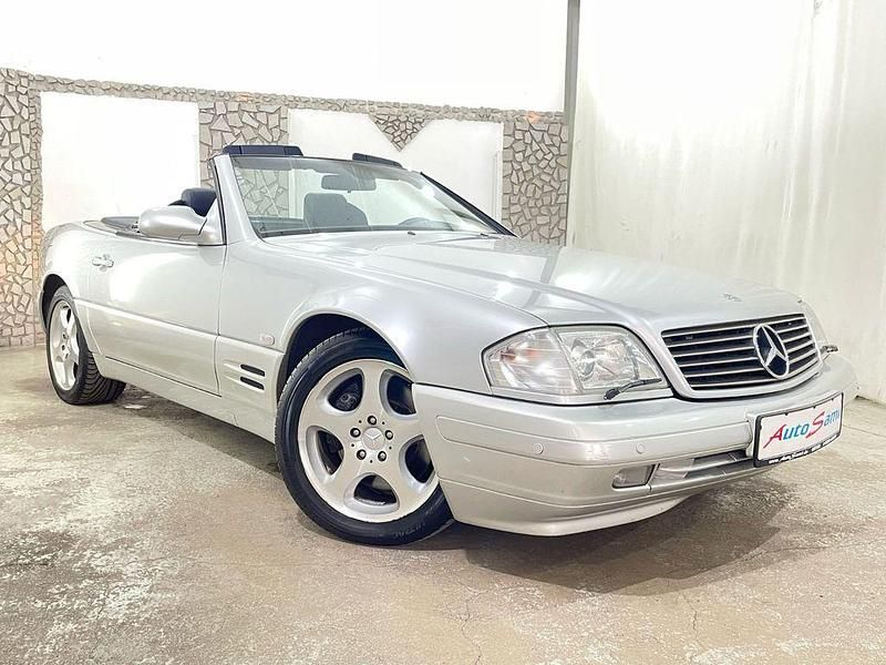 Silber Gebraucht 2000 Mercedes SL320 Cabrio | 25.971 € (Guter Preis) - Bild 1/4