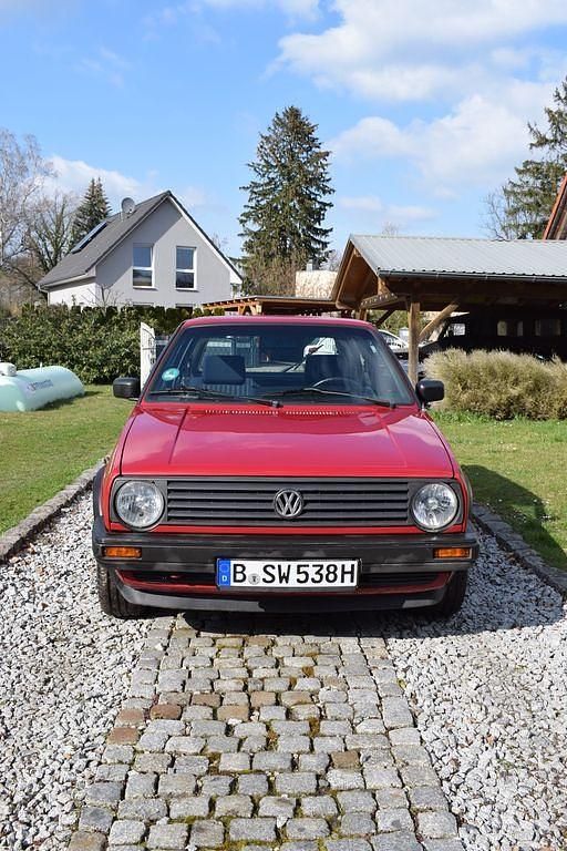 Rot Gebraucht 1989 VW Golf II Kleinwagen | 4.500 € - Bild 1/4