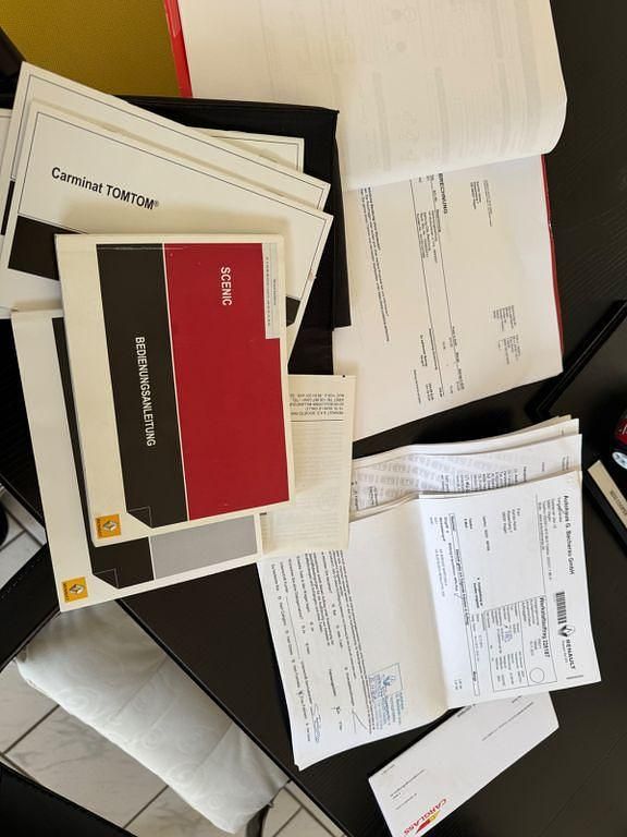 Gebraucht Renault Scénic III Initiale Paris 110 PS (80 kW) 2014 Grau Van / Kleinbus