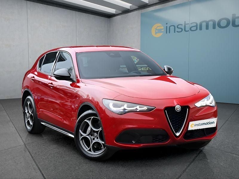 Rot Gebraucht 2023 Alfa Romeo Stelvio SUV | 35.990 € (Superpreis) - Bild 1/4