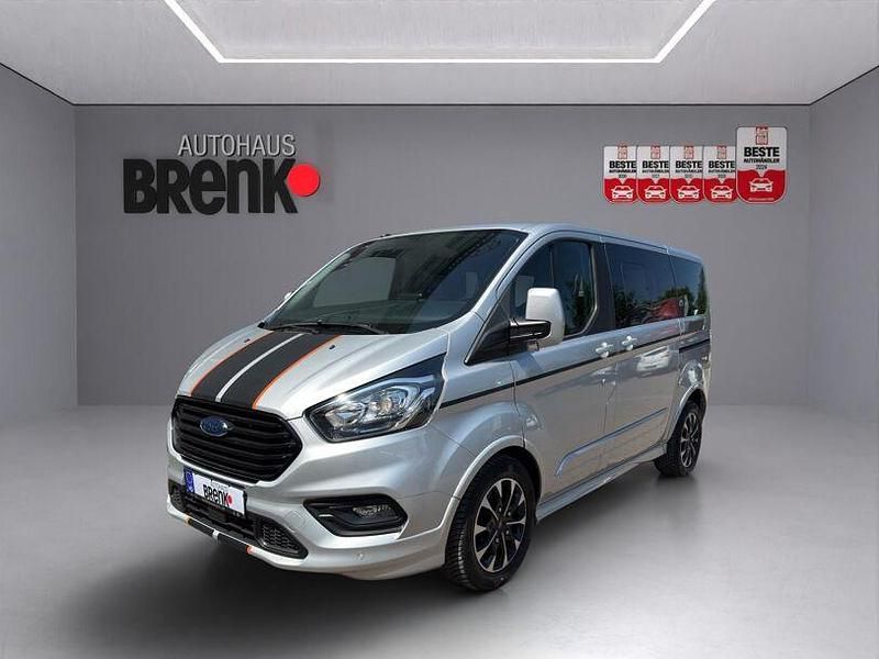 Polarsilber metallic Gebraucht 2018 Ford Tourneo Custom Sport Van / Kleinbus | 35.990 € - Bild 1/3
