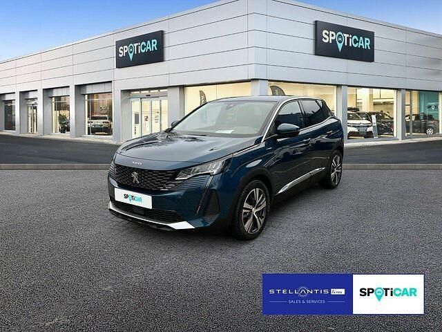 Blaulackierung (metallic) Gebraucht 2021 Peugeot 3008 Allure SUV | 24.885 € (Fairer Preis) - Bild 1/2