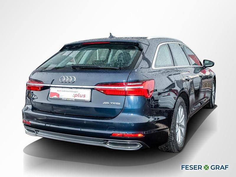 Gebraucht Audi A6 Design 265 PS (194 kW) 2022 Firmamentblau metallic Kombi