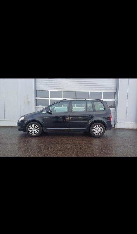Gebraucht VW Touran 105 PS (77 kW) 2007 Schwarz Van / Kleinbus