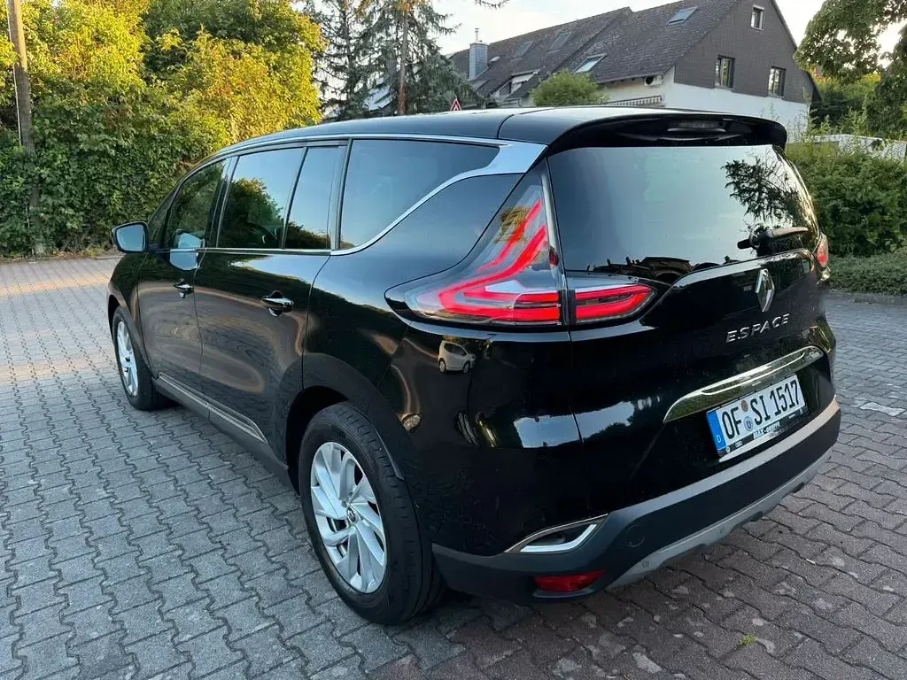 Gebraucht Renault Espace LIMITED 160 PS (117 kW) 2016 Schwarz Van / Kleinbus