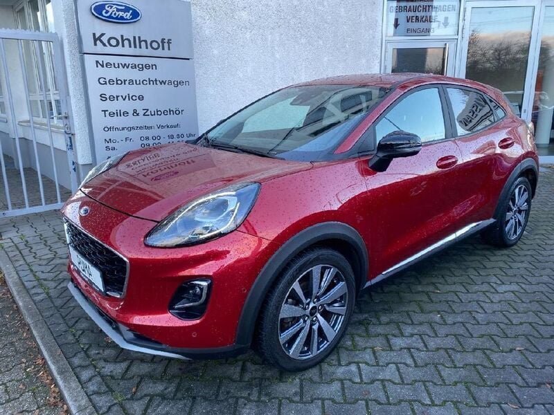 Gebraucht Ford Puma Titanium X 125 PS (91 kW) 2020 Lucidrot metallic (metallic) Coupé