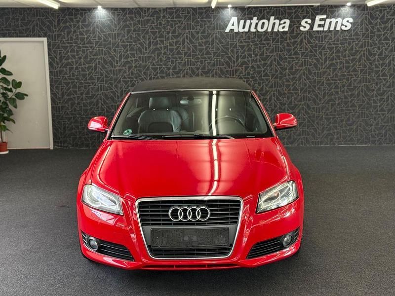 Rot Gebraucht 2008 Audi A3 Cabriolet S-Line Cabrio | 9.999 € - Bild 1/4