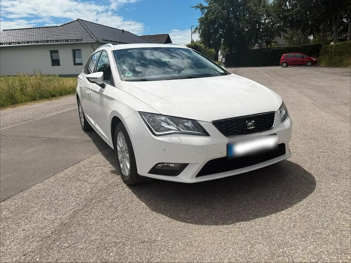Gebraucht Seat Leon 110 PS (80 kW) 2016 Weiß Kombi