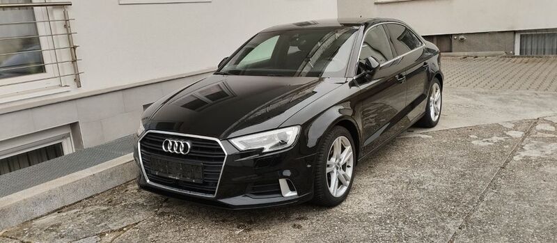 Schwarz Gebraucht 2017 Audi A3 Sport Limousine | 16.500 € (Fairer Preis) - Bild 1/4