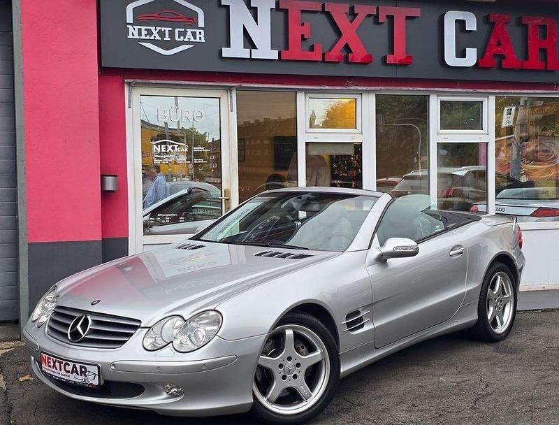 Silber Gebraucht 2003 Mercedes SL500 Cabrio | 29.999 € - Bild 1/4