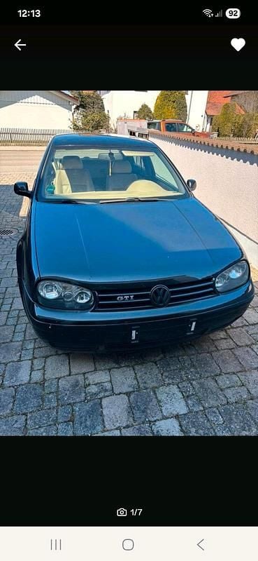 Schwarz Gebraucht 1999 VW Golf IV GTI Kleinwagen | 1.800 € - Bild 1/4