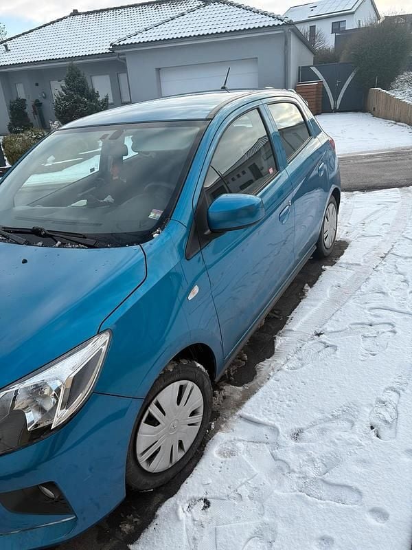 Blau Gebraucht 2022 Mitsubishi Space Star Kleinwagen | 7.650 € (Superpreis) - Bild 1/3