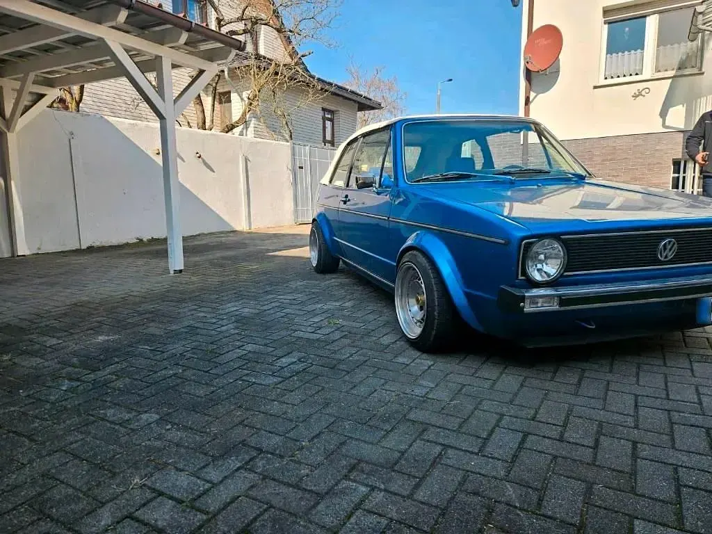 Gebraucht VW Golf Cabriolet 98 PS (72 kW) 1990 Blau Cabrio