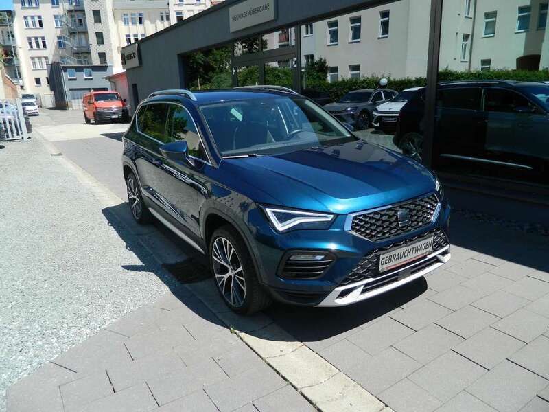 Lava blau Gebraucht 2021 Seat Ateca Xperience SUV | 25.990 € (Fairer Preis) - Bild 1/4