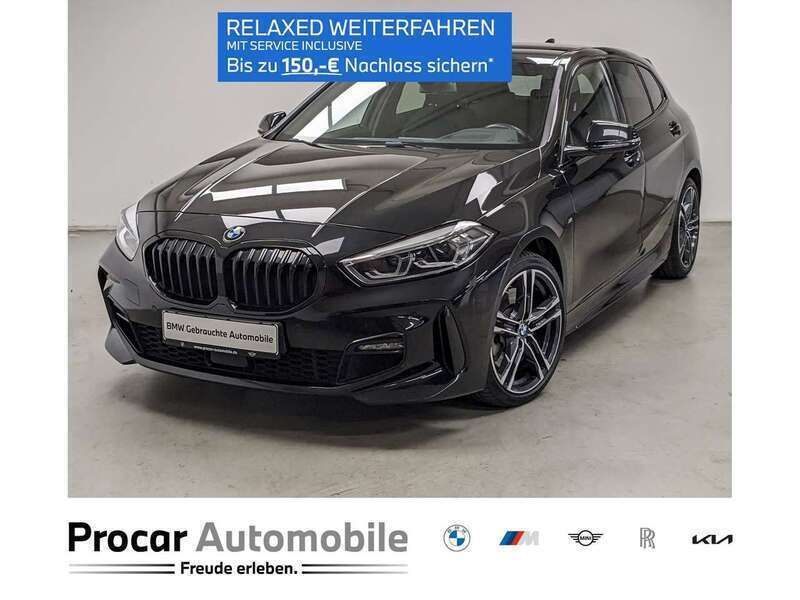 Schwarz Gebraucht 2020 BMW 120 M Sport Kleinwagen | 27.440 € (Fairer Preis) - Bild 1/3