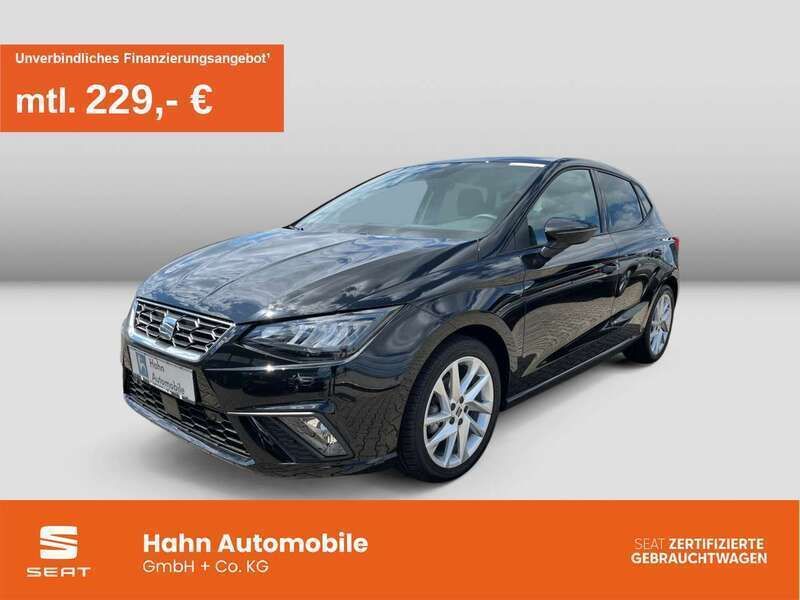Mitternachtsschwarz Gebraucht 2024 Seat Ibiza FR Limousine | 19.430 € (Fairer Preis) - Bild 1/3