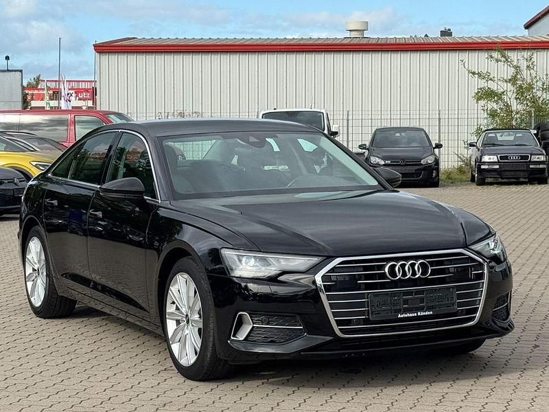Mythosschwarz Gebraucht 2022 Audi A6 Sport Limousine | 30.980 € (Superpreis) - Bild 1/4