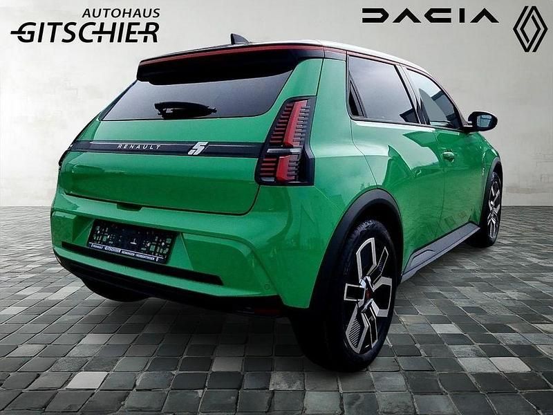 Neu Renault 5 E-Tech Komfort 110 kW (150 PS) 2026 Pop green!, black pearlschwarz Limousine
