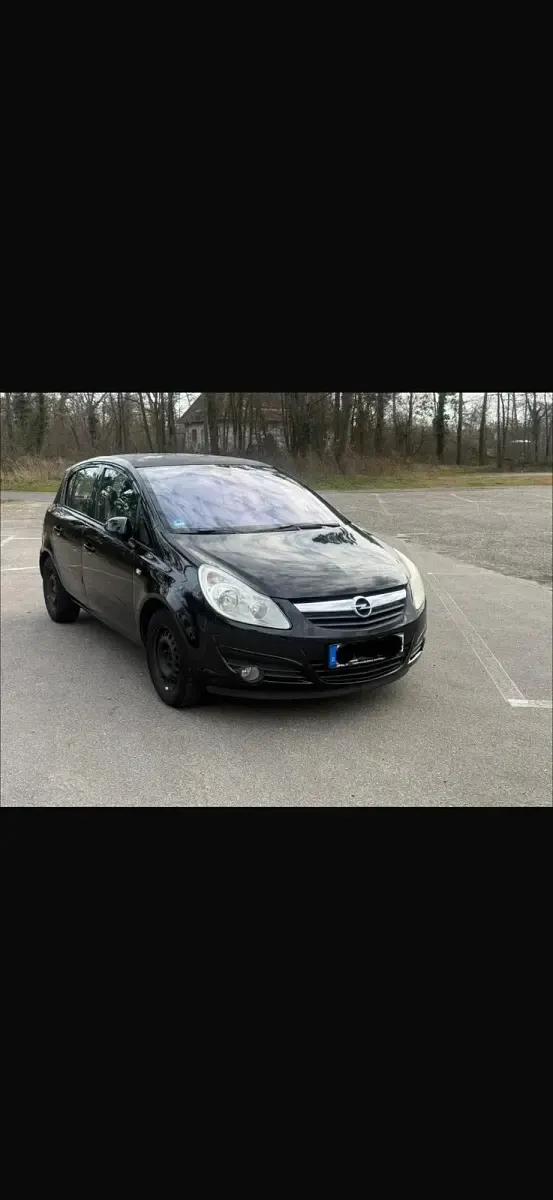 Gebraucht Opel Corsa 90 PS (66 kW) 2007 Schwarz Kleinwagen