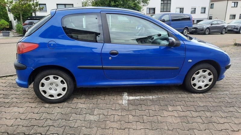 Blau Gebraucht 2005 Peugeot 206 Kleinwagen | 200 € (Superpreis) - Bild 1/1
