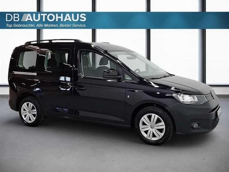 Gebraucht VW Caddy 122 PS (89 kW) 2022 Schwarz Van / Kleinbus