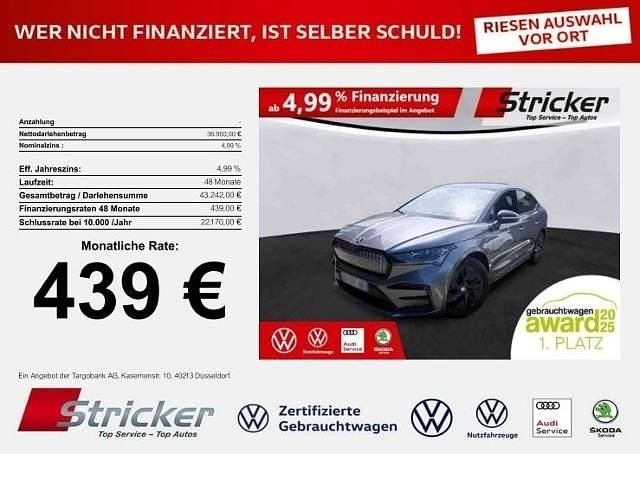 Gebraucht 2023 Skoda Enyaq iV Lounge SUV | 36.950 € (Superpreis) - Bild 1/3