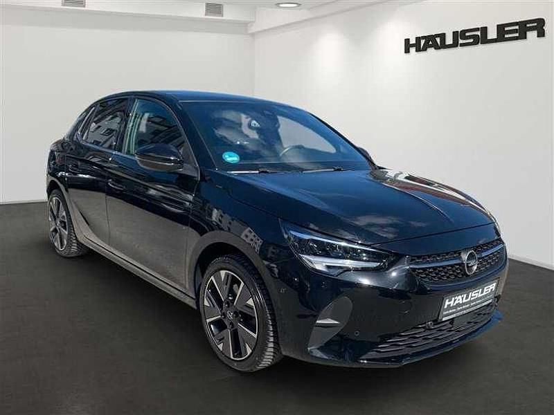 Gebraucht Opel Corsa-e Elegance 100 kW (136 PS) 2022 Karbon schwarz Kleinwagen