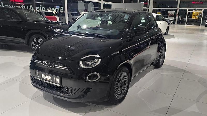 Gebraucht Fiat 500e Action 69 kW (95 PS) 2021 Schwarz Limousine