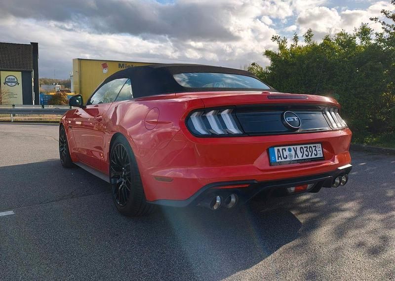 Gebraucht Ford Mustang GT 449 PS (330 kW) 2021 Rot Cabrio