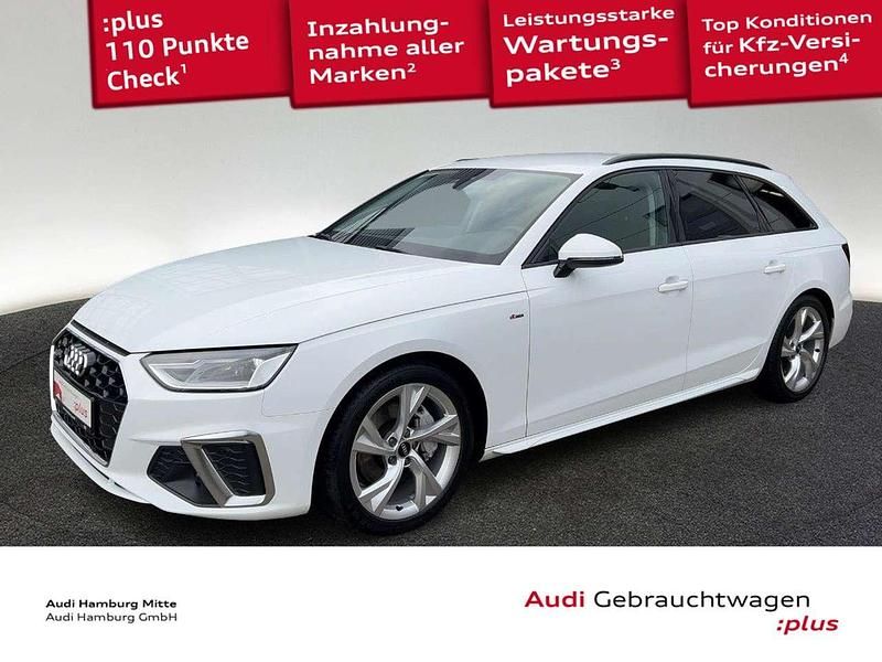 Ibisweiß Gebraucht 2023 Audi A4 S-Line Kombi | 28.450 € (Superpreis) - Bild 1/3