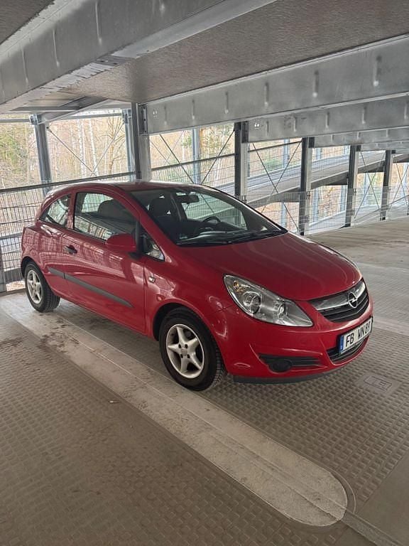 Gebraucht Opel Corsa Selection 80 PS (58 kW) 2007 Rot Kleinwagen