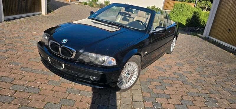 Schwarz Gebraucht 2001 BMW 325 Cabriolet M Sport Cabrio | 4.600 € (Guter Preis) - Bild 1/4