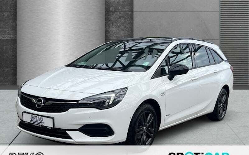 Weiß Gebraucht 2021 Opel Astra Design & Tech Kombi | 18.990 € (Etwas zu teuer) - Bild 1/2
