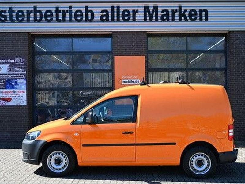 Gebraucht VW Caddy 80 PS (58 kW) 2012 Orange Van / Kleinbus