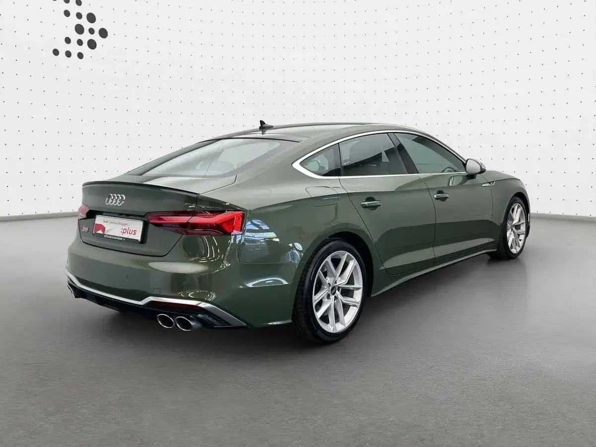 Usata Audi S5 341 CV (250 kW) 2023 Verde Coupé
