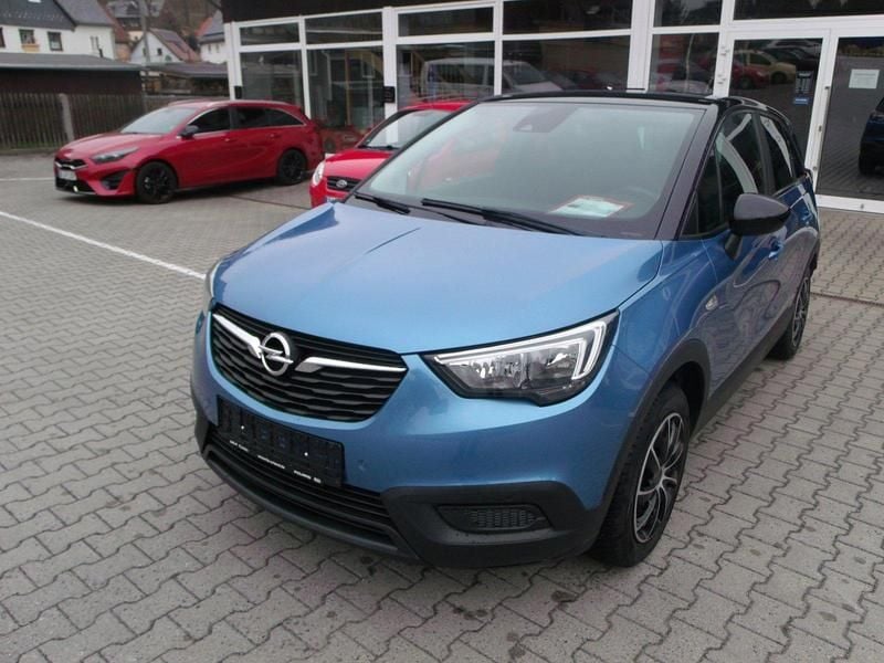 Gebraucht Opel Crossland Edition 82 PS (60 kW) 2018 Blau SUV