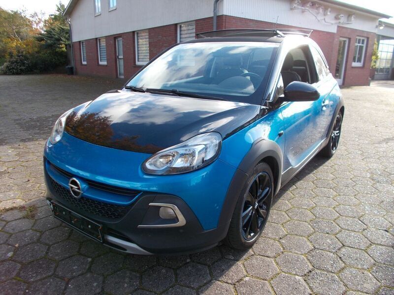 Blau Gebraucht 2015 Opel Adam Rocks Rocks Kleinwagen | 8.800 € (Etwas zu teuer) - Bild 1/4