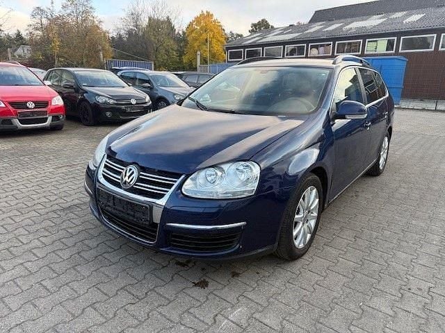 Blau Gebraucht 2008 VW Golf V Comfortline Kombi | 1.900 € (Superpreis) - Bild 1/4