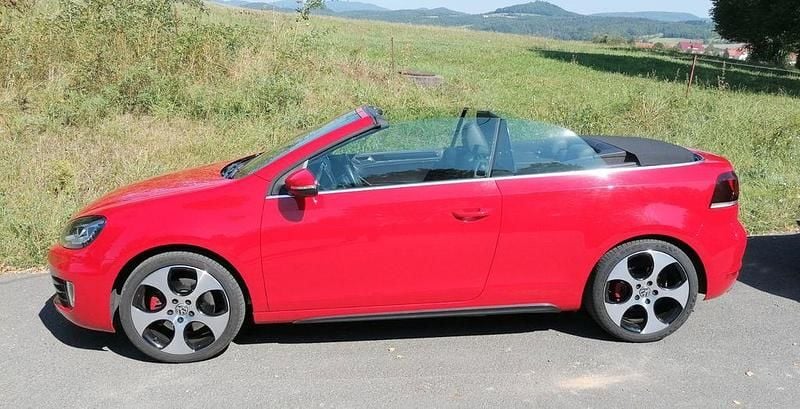 Gebraucht VW Golf Cabriolet GTI 211 PS (155 kW) 2012 Rot Cabrio