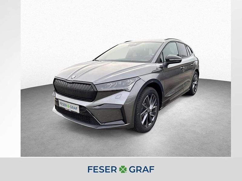 Graphitegrau metallic Neu 2025 Skoda Enyaq iV SportLine SUV | 47.990 € (Superpreis) - Bild 1/4