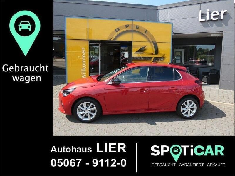 Rot Gebraucht 2022 Opel Corsa Elegance Kleinwagen | 15.890 € (Fairer Preis) - Bild 1/4