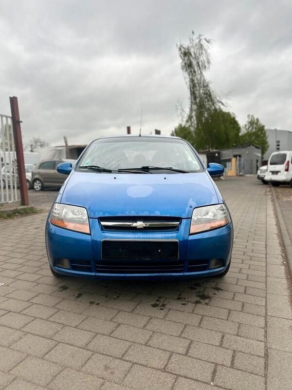 Blau Gebraucht 2007 Chevrolet Kalos SE Kleinwagen | 1.700 € (Fairer Preis) - Bild 1/4