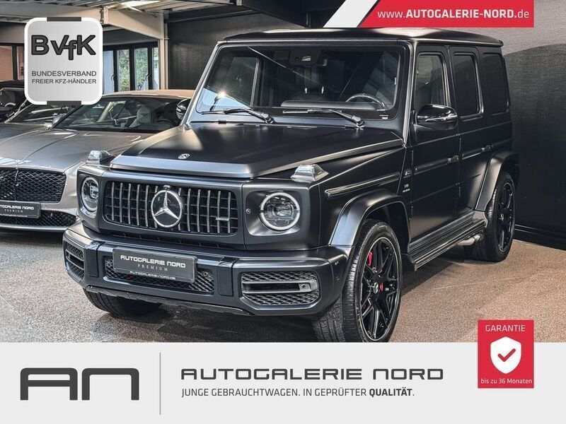 Designo nachtschwarz magno Gebraucht 2019 Mercedes G63 AMG Exclusive SUV | 144.900 € (Fairer Preis) - Bild 1/4